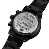 To My Man from Wife, Engraved Watch for Men