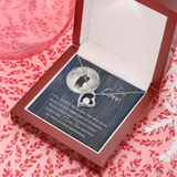 To My Love Forever Love Necklace Message Card