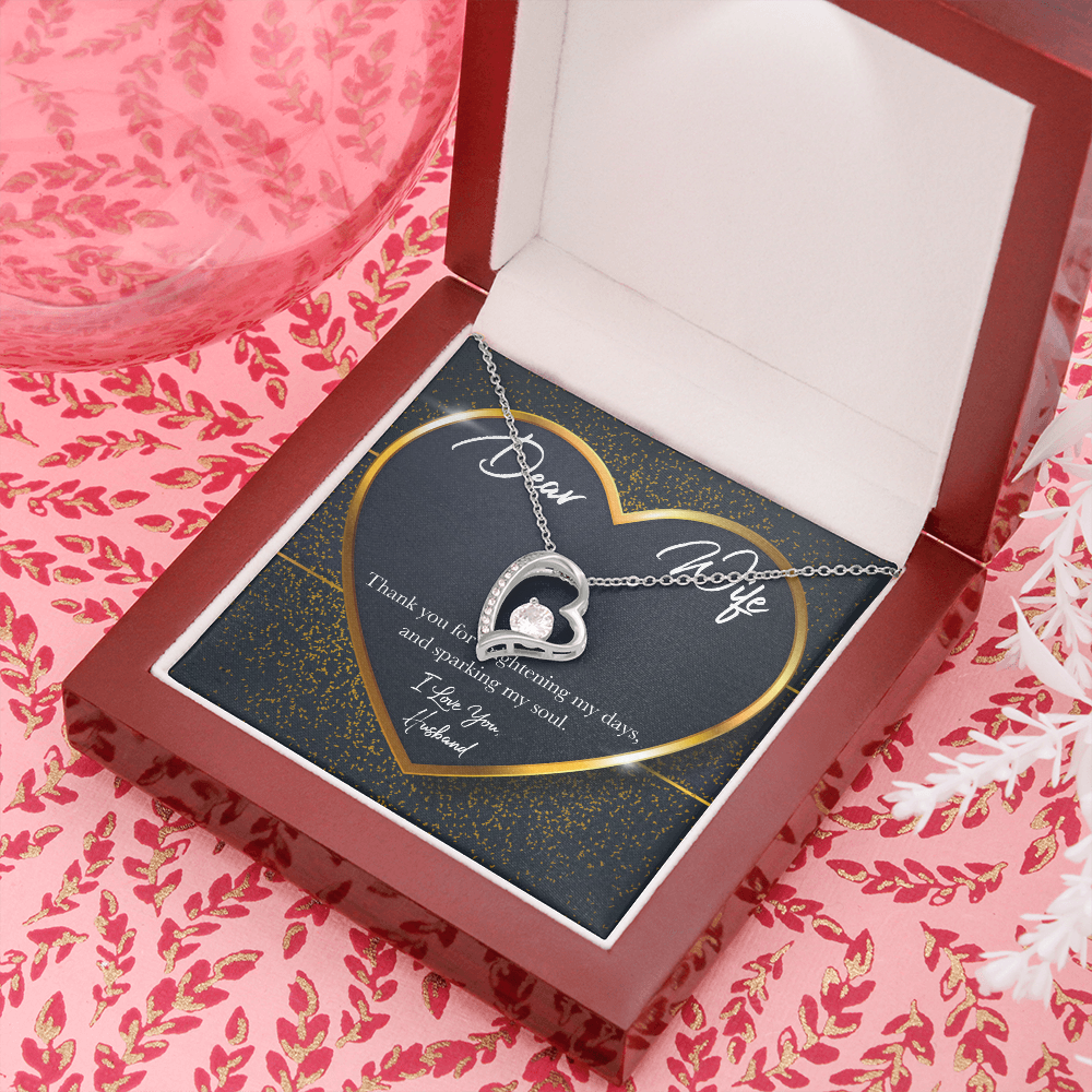 GOLD HEART Forever Love Necklace