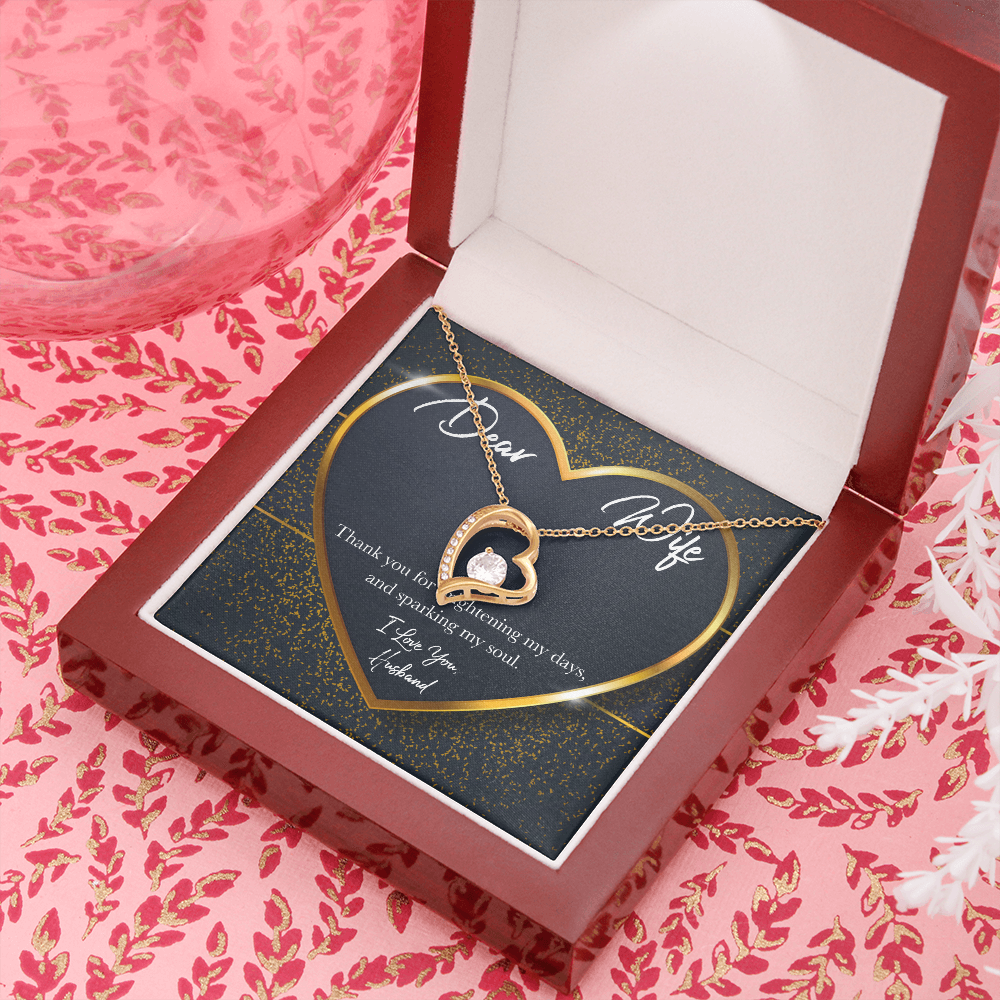 GOLD HEART Forever Love Necklace