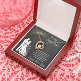 To My Future Wife Forever Love Necklace Message Card