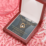 Dear Wife Forever Love Necklace Message Card