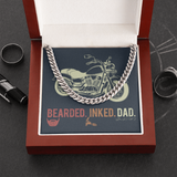 Awesome Dad Cuban Chain Message Card