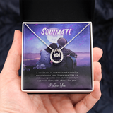 Soulmate Lucky in Love Necklace Message Card