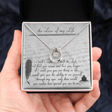 To The Love Of My Life Lucky in Love Necklace Message Card
