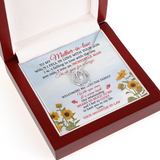 To My Mother-In-Law Lucky in Love Necklace Message Card