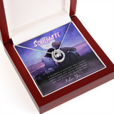 Soulmate Lucky in Love Necklace Message Card