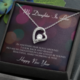 My Daughter-In-Law Forever Love Necklace Message Card