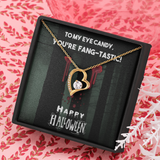To My Eye Candy Forever Love Necklace Message Card