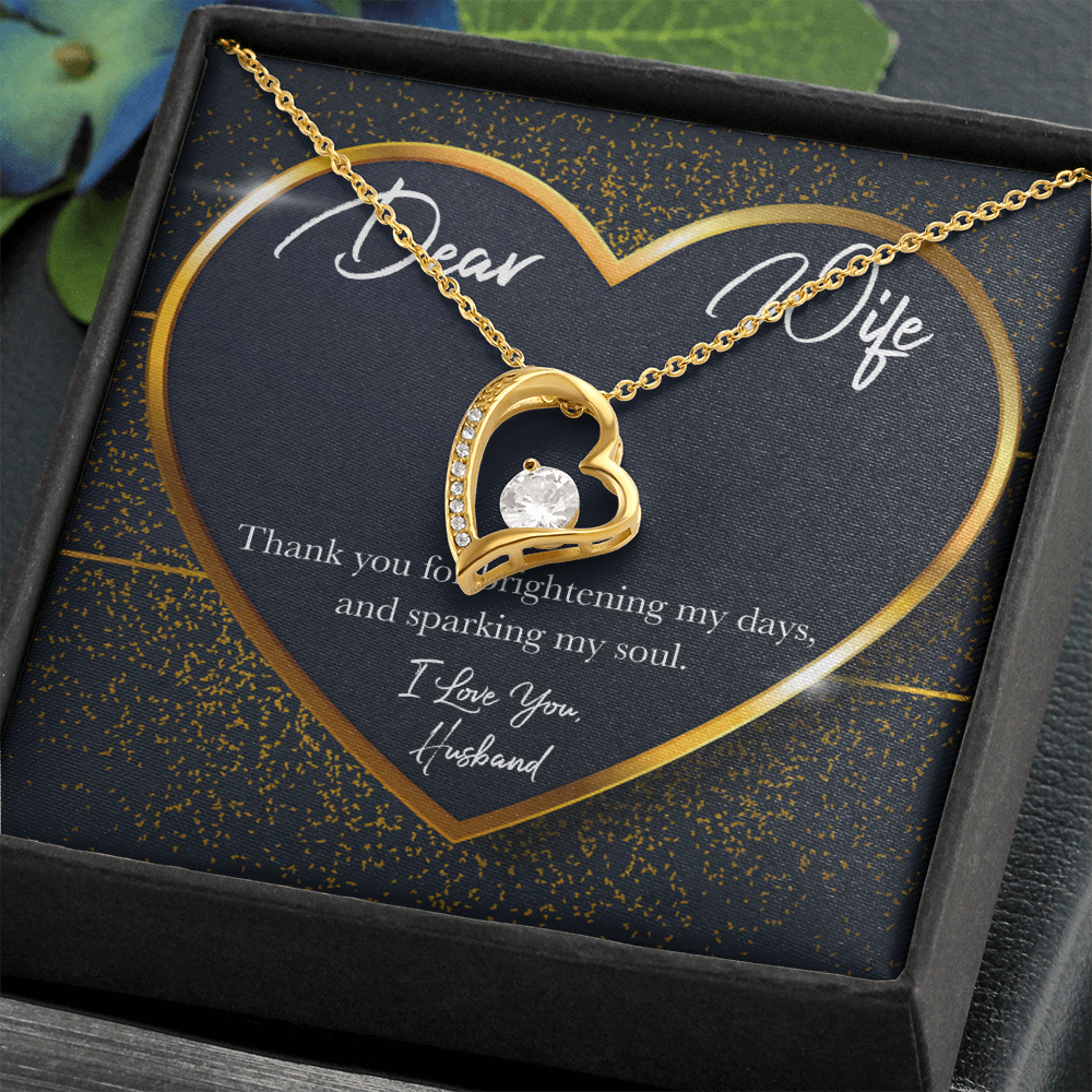 GOLD HEART Forever Love Necklace