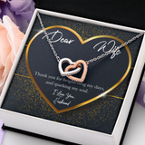 GOLD HEART Interlocking Heart