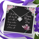 Happy Mother's Day Love Knot Jewelry Message Card