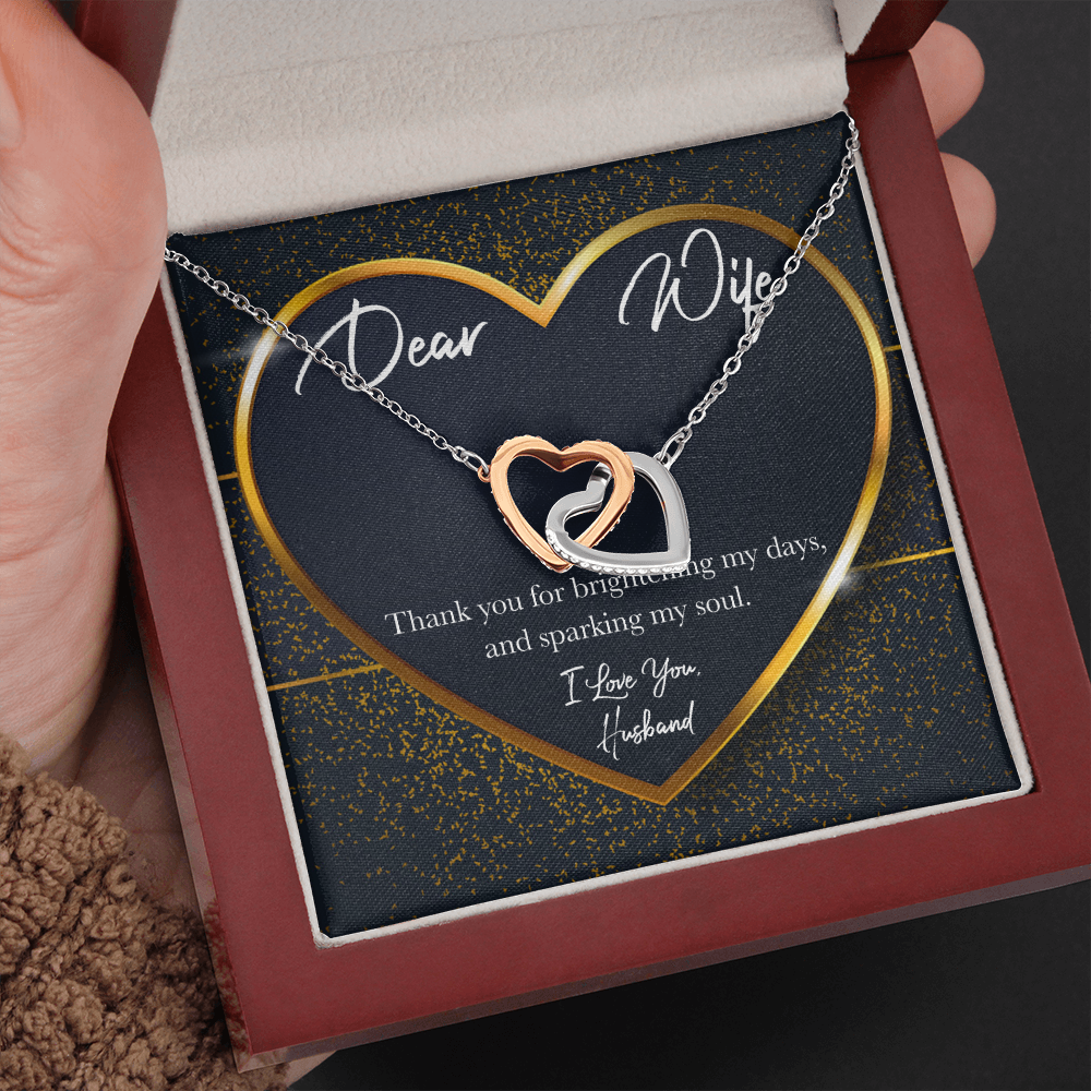 GOLD HEART Interlocking Heart